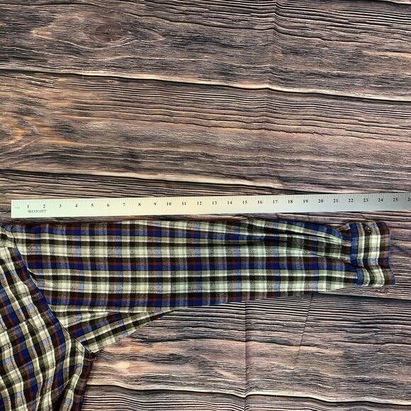 Mountain Khakis Men Multicolor Plaid Flannel Long Sleeve Button Shirt Medium - Picture 7 of 8